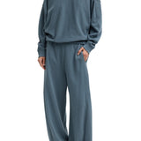 Tibi Lightweight Sweatshirting Winslow Pant - Vermillion