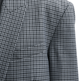 Tibi Menswear Tech Twill Tailored Men's Coat - Vermillion