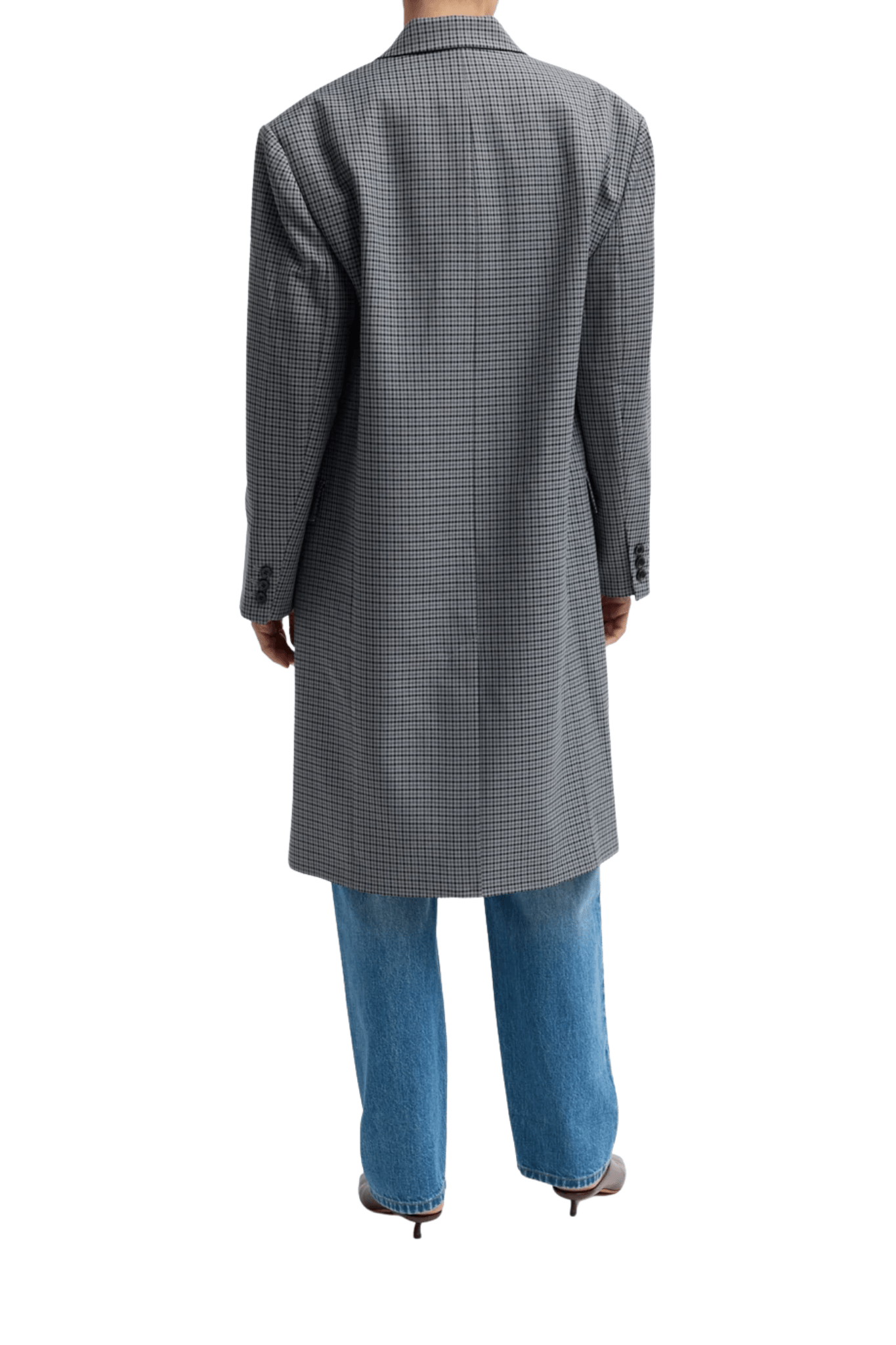 Tibi Menswear Tech Twill Tailored Men's Coat - Vermillion