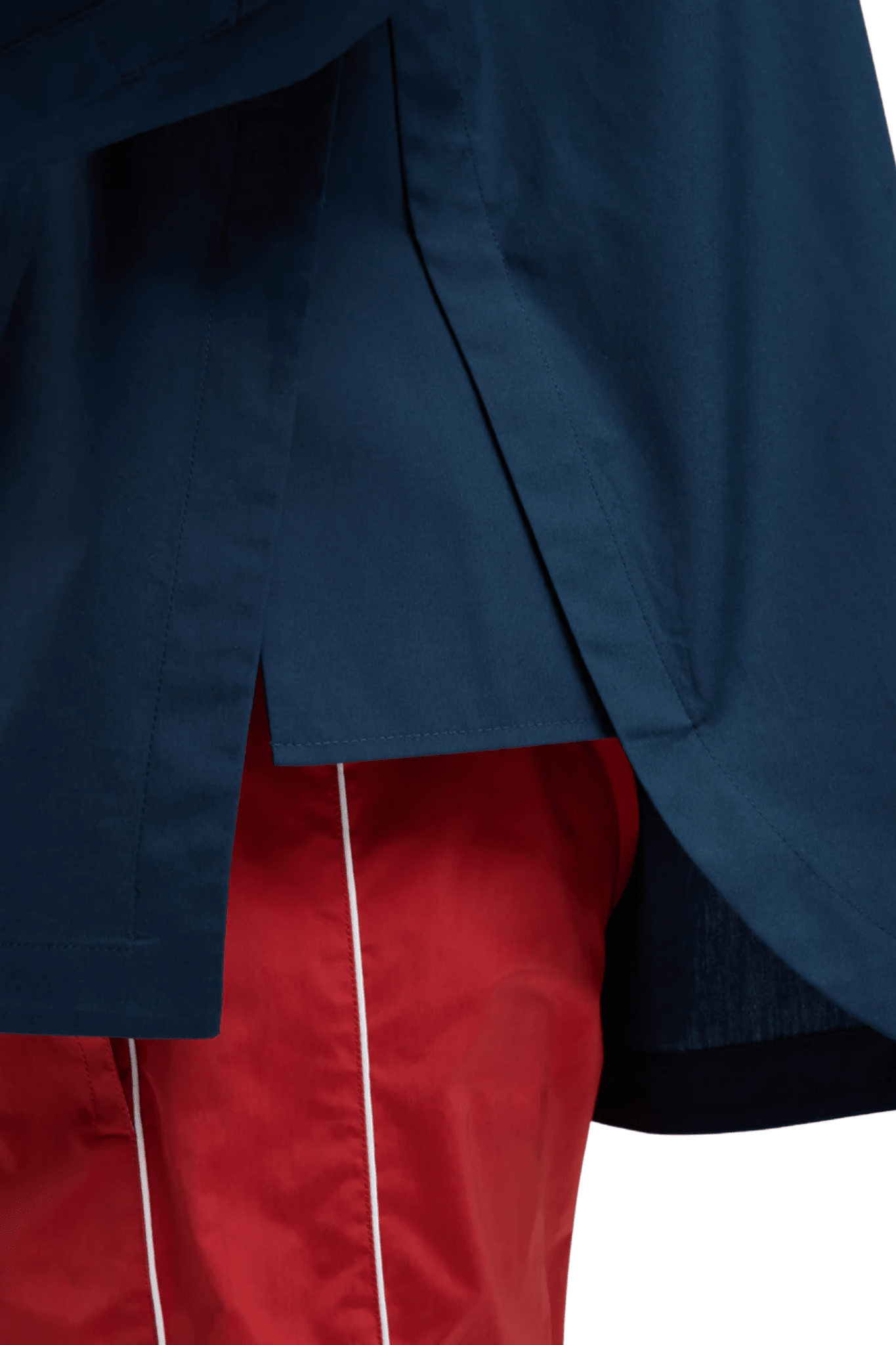 Tibi New Shirting Gabe Oversized Shirt - Vermillion