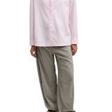 Tibi New Shirting Gabe Oversized Shirt - Vermillion