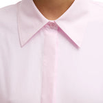 Tibi New Shirting Gabe Oversized Shirt - Vermillion