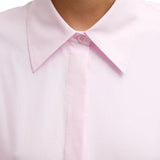 Tibi New Shirting Gabe Oversized Shirt - Vermillion