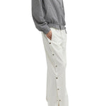 Tibi Nylon Snap Pull On Jogger - Vermillion