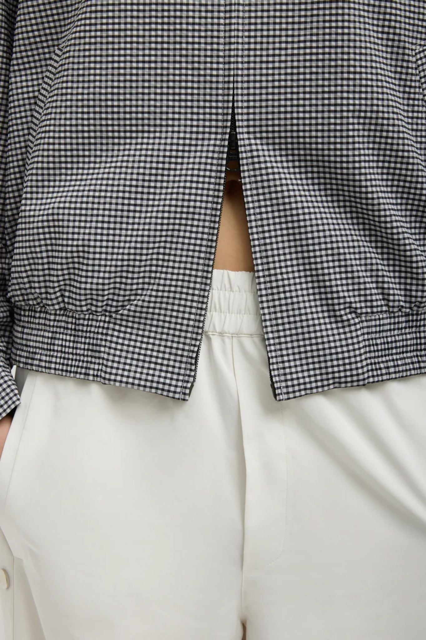 Tibi Nylon Snap Pull On Jogger - Vermillion