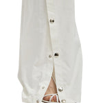 Tibi Nylon Snap Pull On Jogger - Vermillion