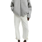 Tibi Nylon Snap Pull On Jogger - Vermillion