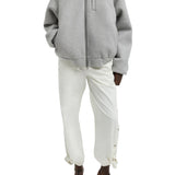 Tibi Nylon Snap Pull On Jogger - Vermillion