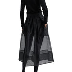 Tibi Organza Full Skirt - Vermillion