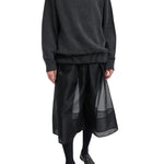 Tibi Organza Full Skirt - Vermillion