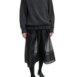 Tibi Organza Full Skirt - Vermillion