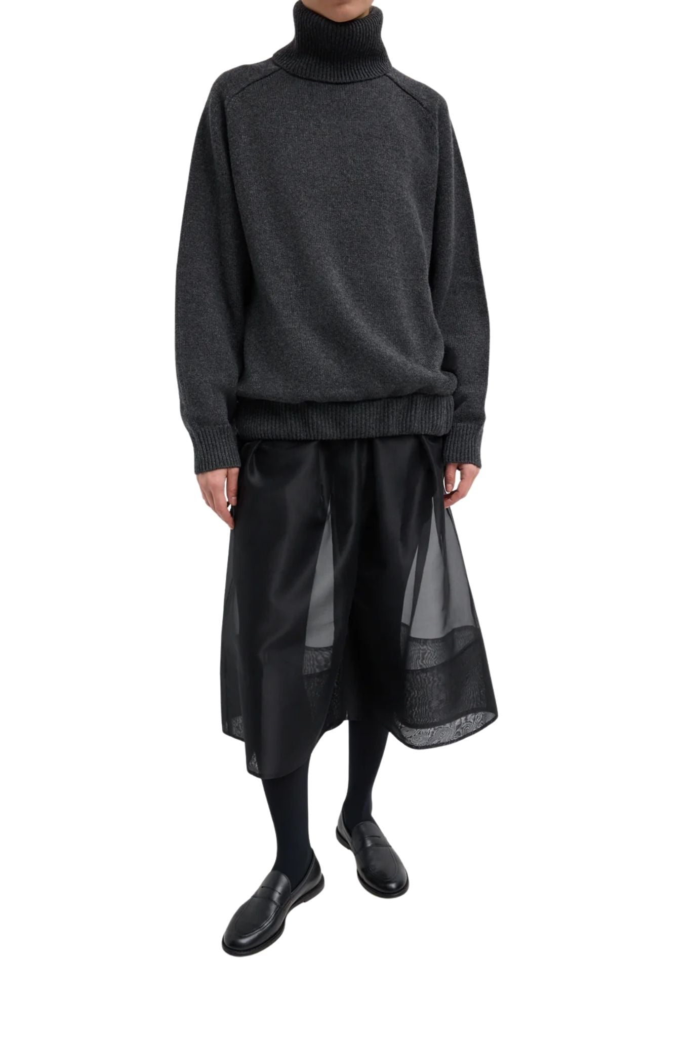 Tibi Organza Full Skirt - Vermillion