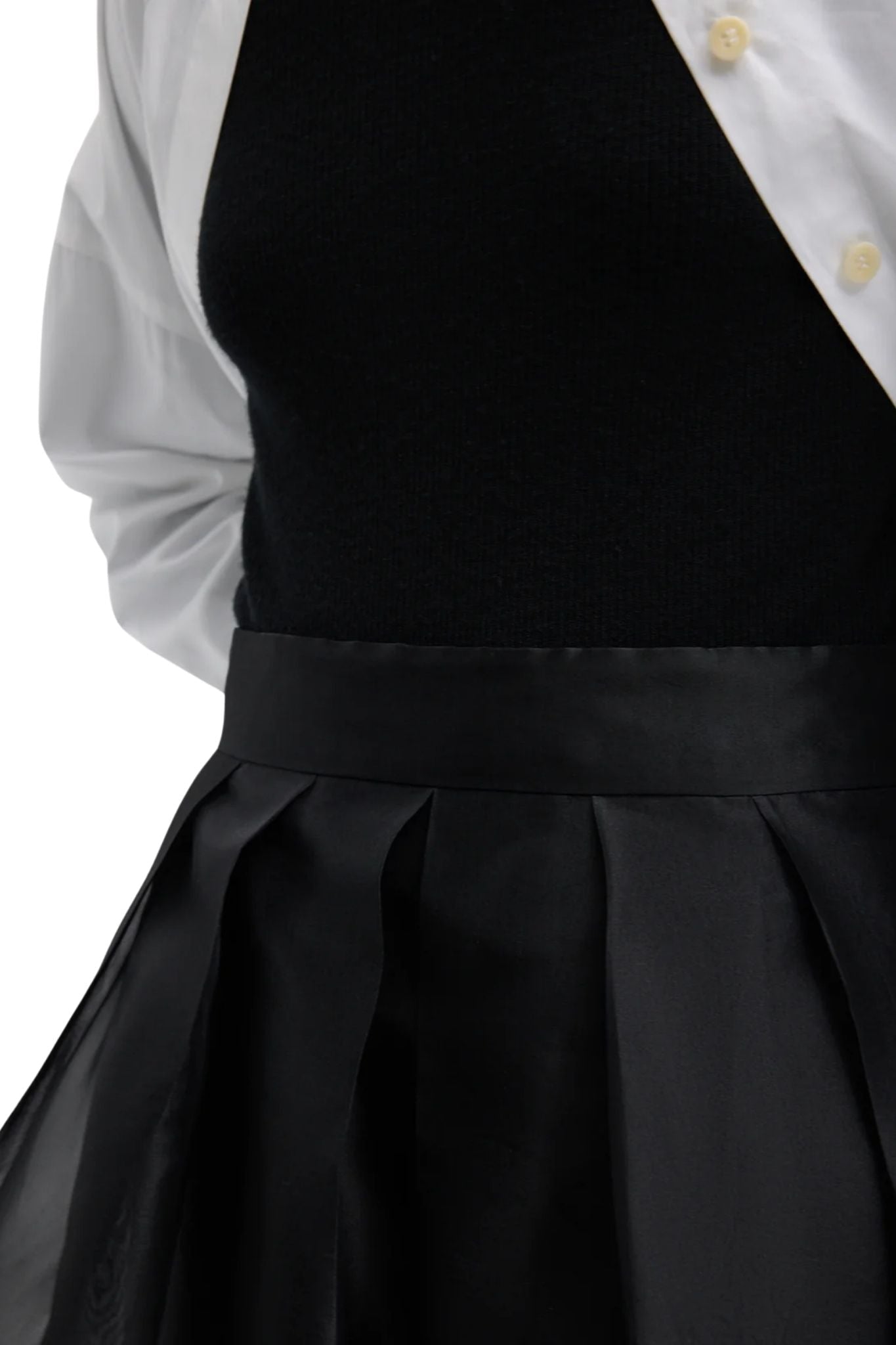 Tibi Organza Full Skirt - Vermillion