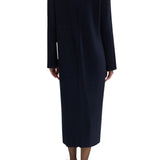 Tibi Plissé Midi Dress - Vermillion