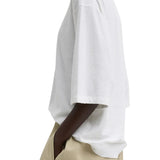 Tibi Sable Oversized Easy T White - Vermillion
