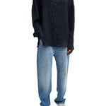 Tibi Selvage Denim 5 Pocket Alec Jean - Vermillion