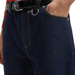 Tibi Selvage Denim 5 Pocket Alec Jean - Vermillion