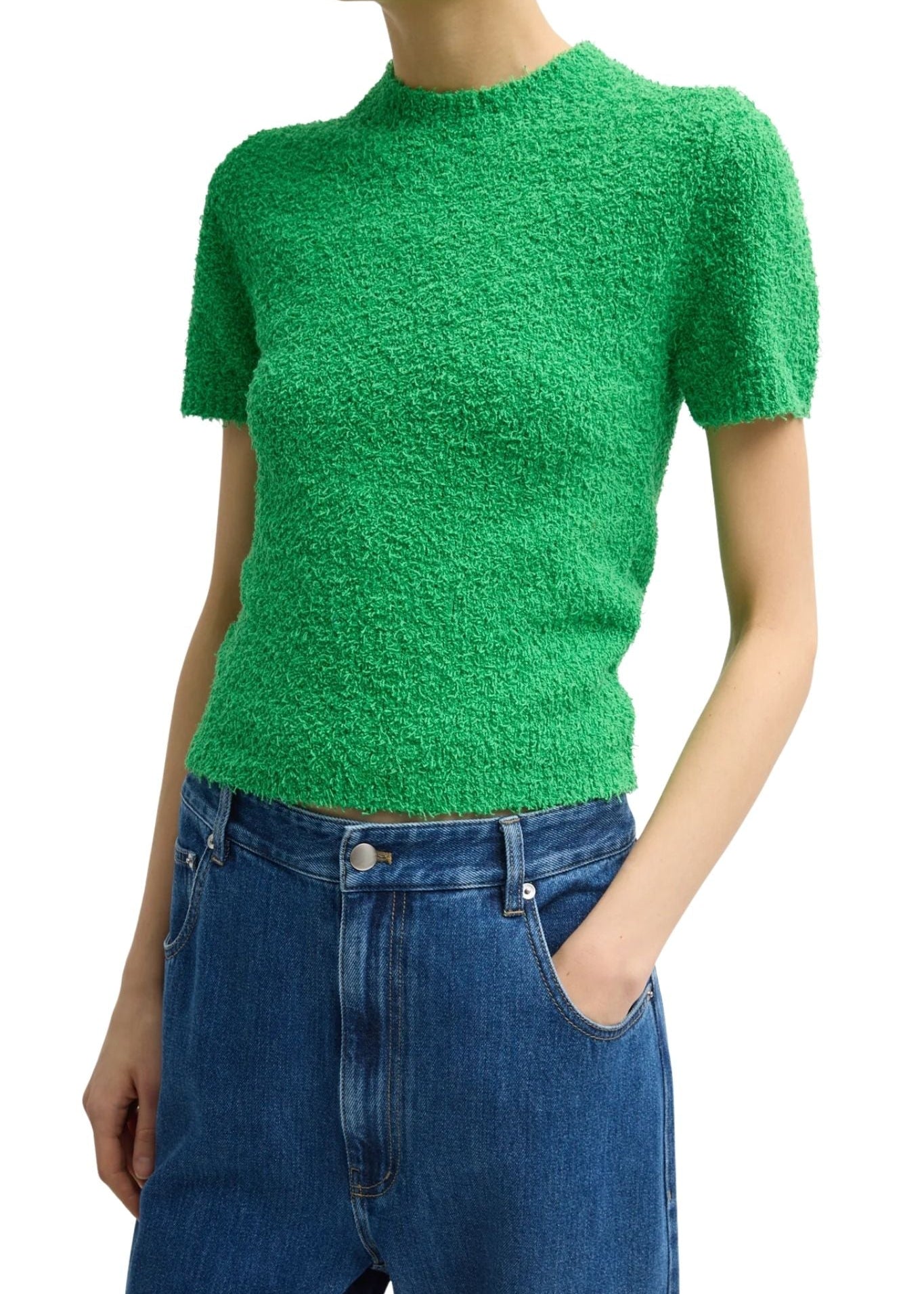 Tibi Serviette Baby T - Vermillion