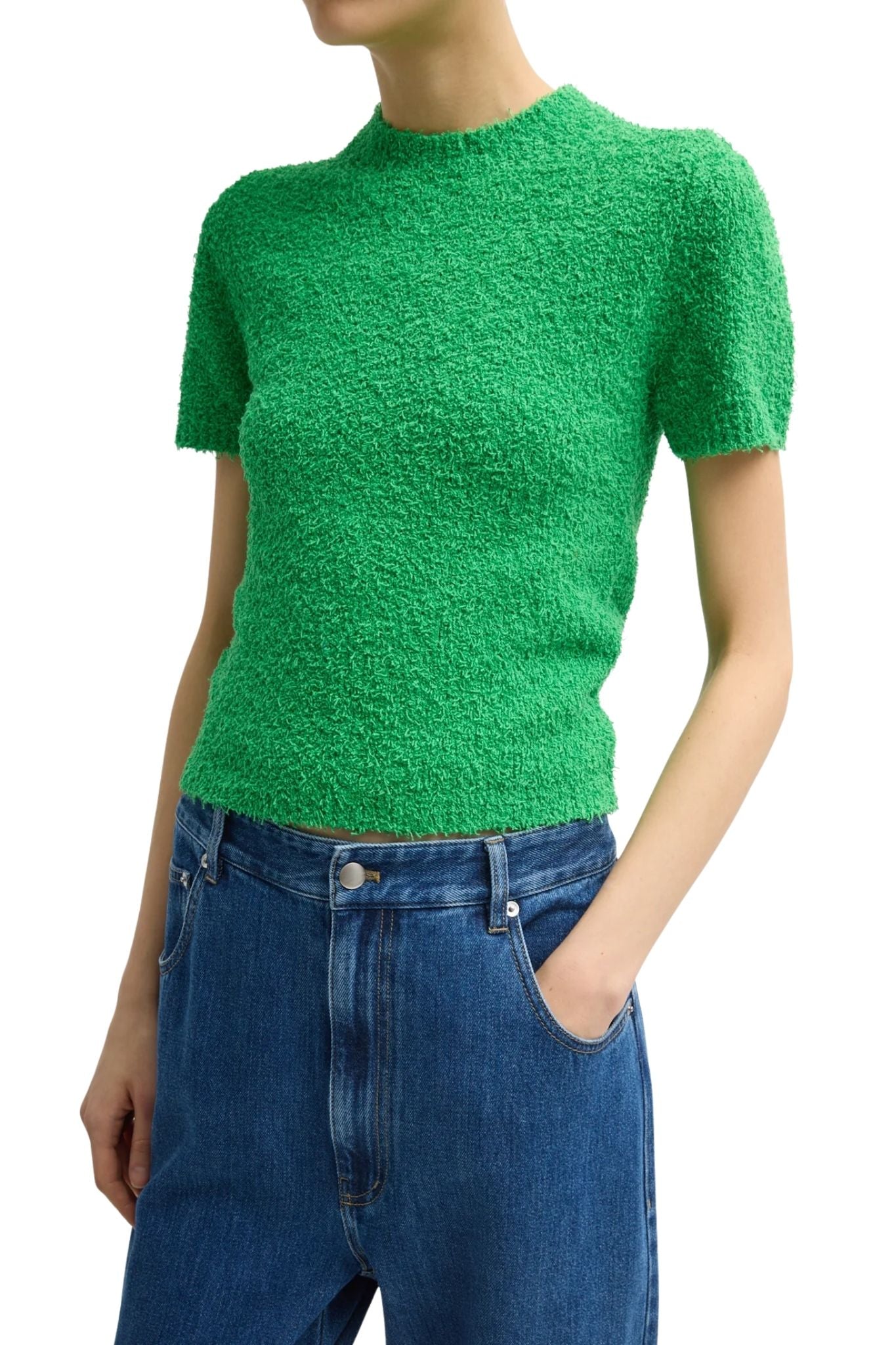 Tibi Serviette Baby T - Vermillion