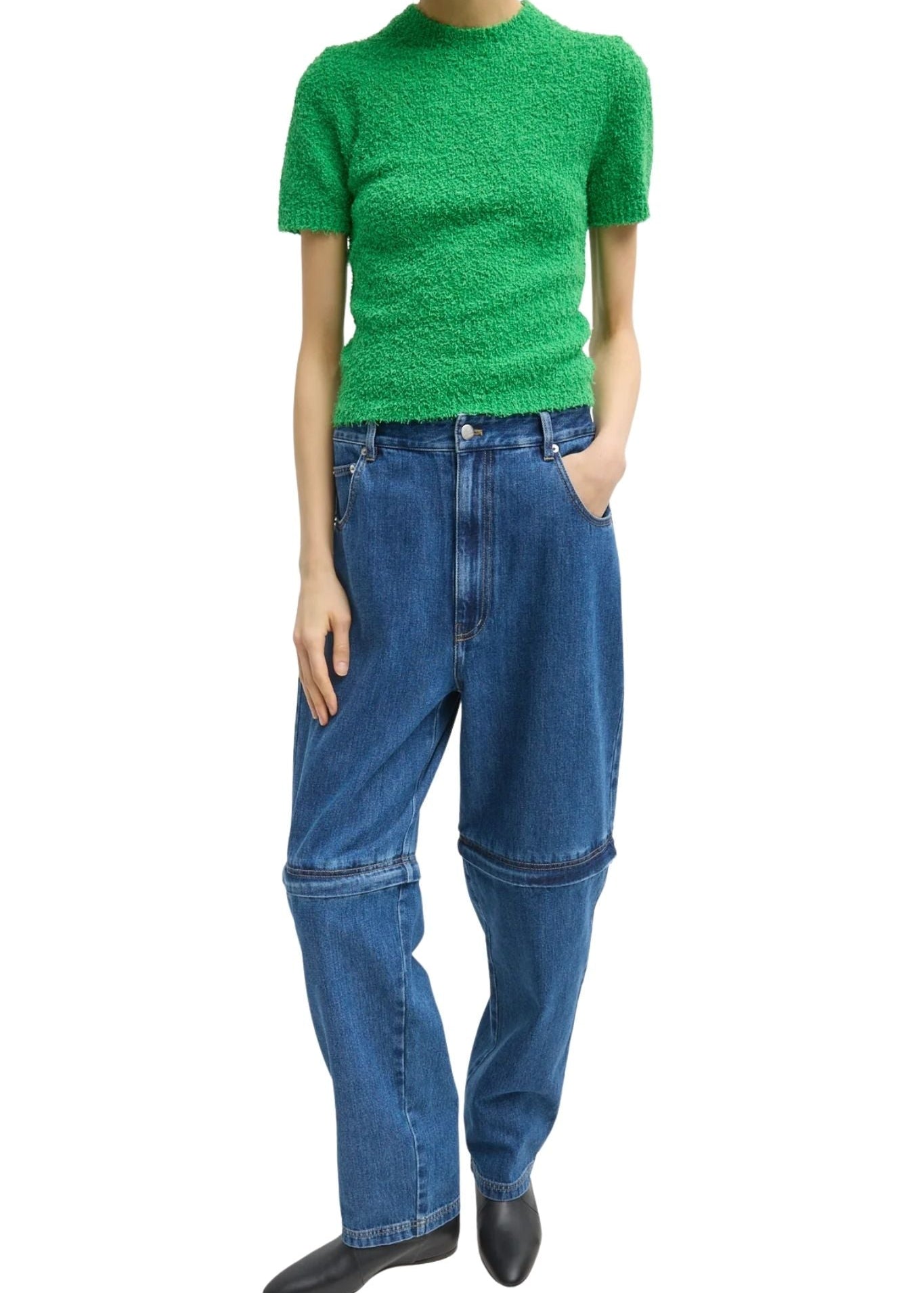 Tibi Serviette Baby T - Vermillion