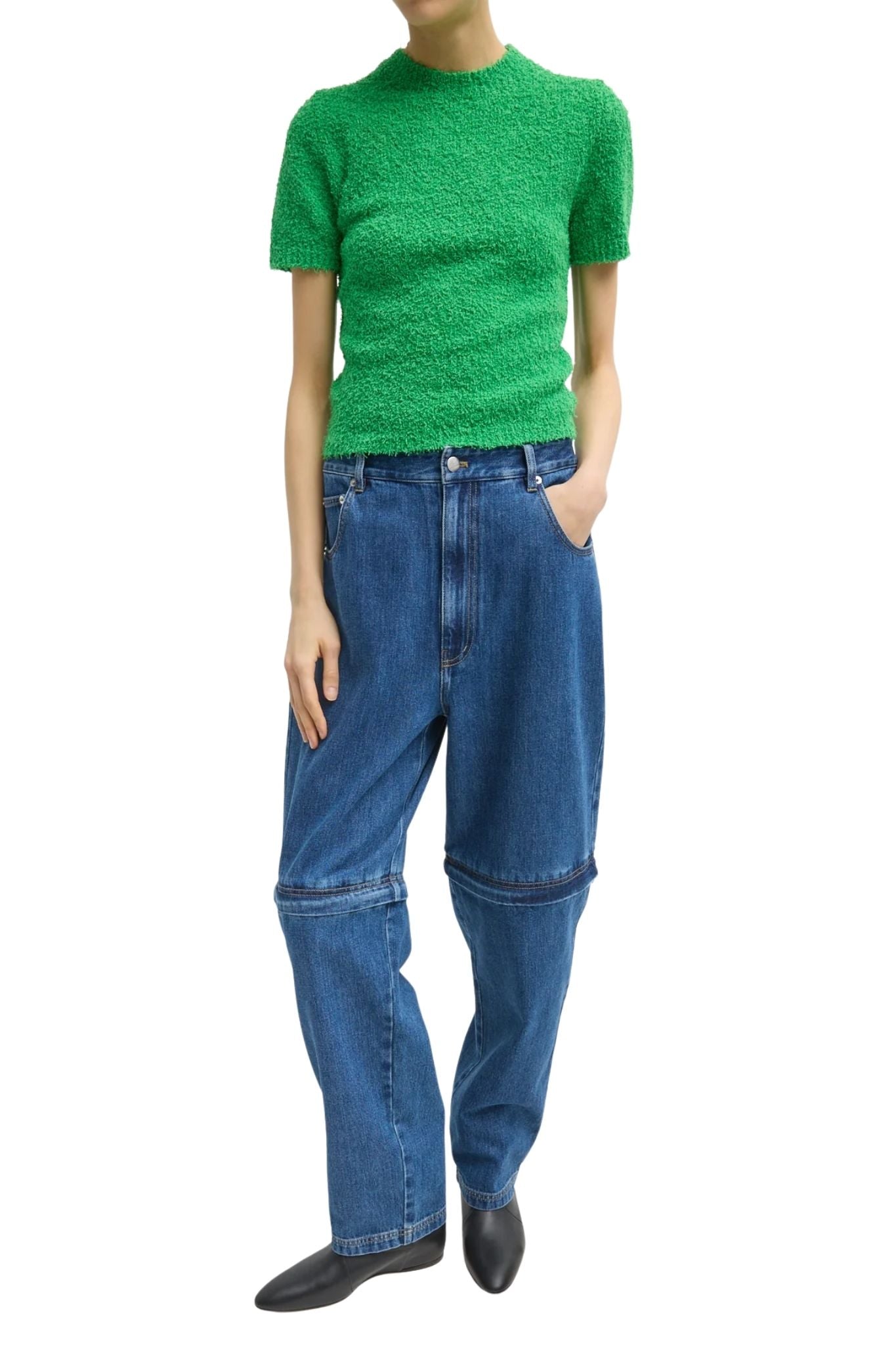 Tibi Serviette Baby T - Vermillion