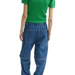 Tibi Serviette Baby T - Vermillion