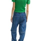 Tibi Serviette Baby T - Vermillion