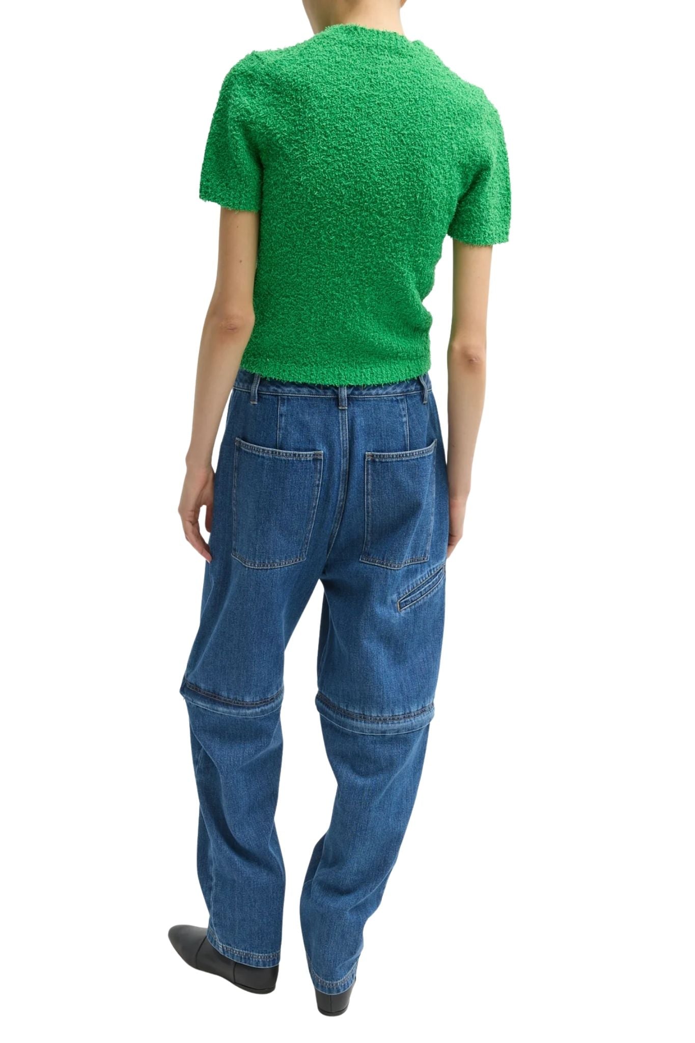 Tibi Serviette Baby T - Vermillion