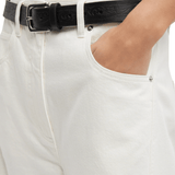 Tibi Spring Denim Sid Jean - Vermillion