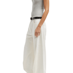 Tibi Spring Denim Sid Jean - Vermillion