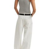 Tibi Spring Denim Sid Jean - Vermillion