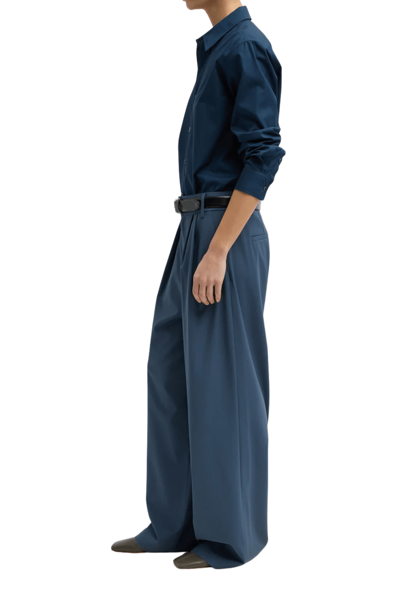 Tibi Topical Wool Stella Pant - Vermillion