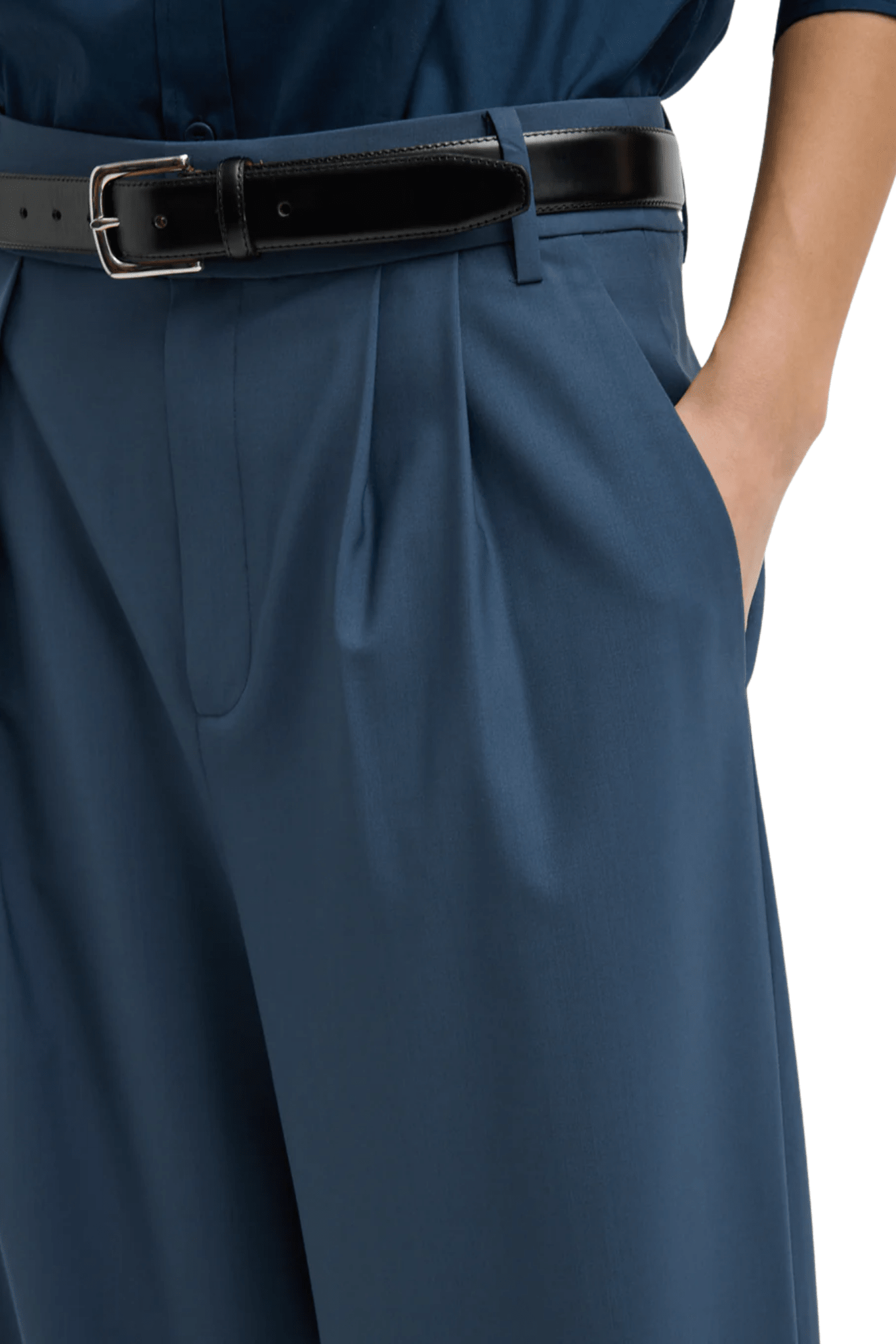 Tibi Topical Wool Stella Pant - Vermillion