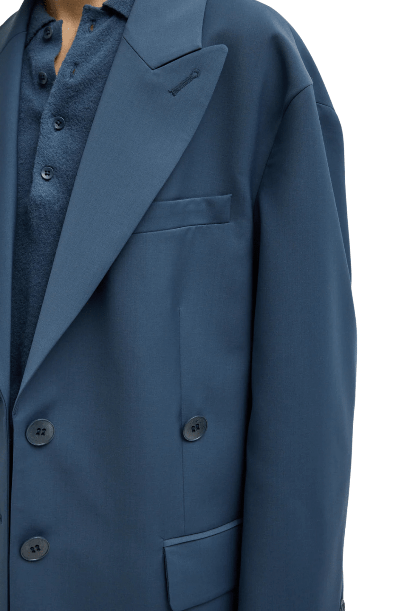 Tibi Tropical Wool Liam Blazer - Vermillion