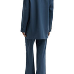 Tibi Tropical Wool Liam Blazer - Vermillion