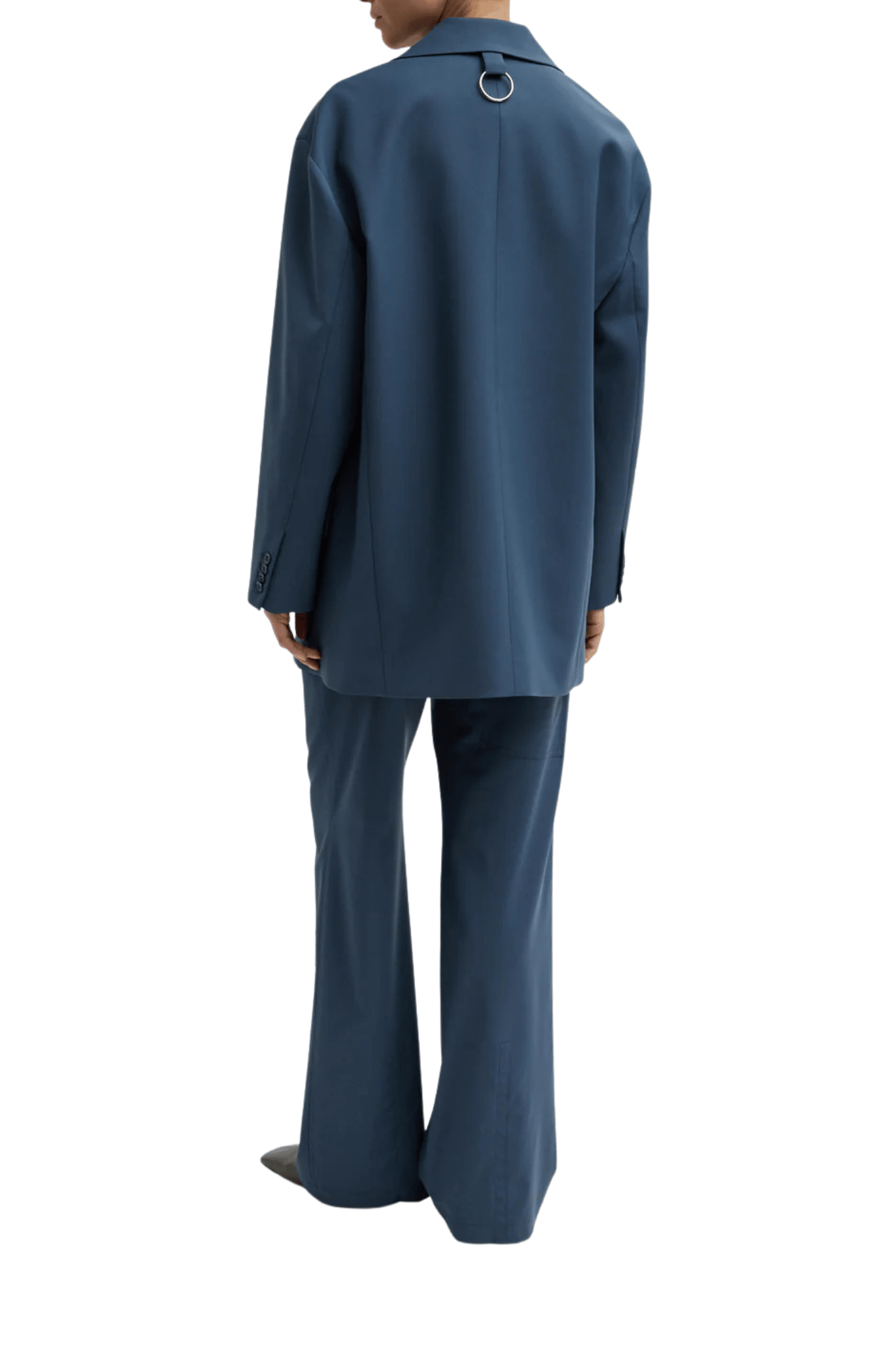Tibi Tropical Wool Liam Blazer - Vermillion
