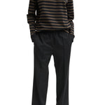 Tibi Tropical Wool Scottie Jogger - Vermillion