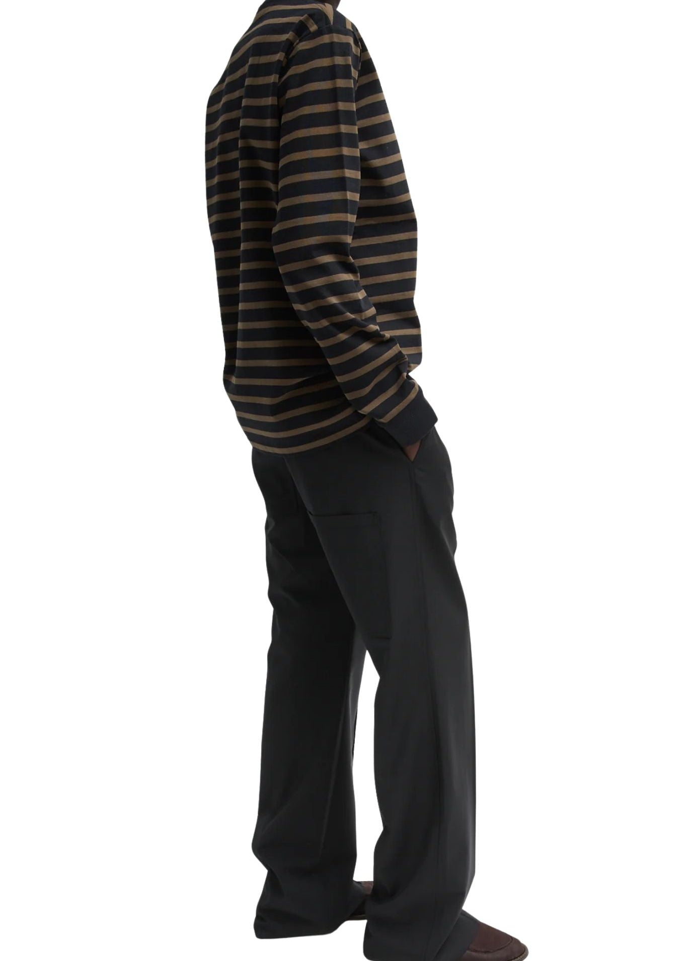 Tibi Tropical Wool Scottie Jogger - Vermillion