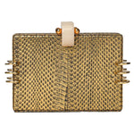 Tonya Hawkes Kendra Clutch Gold - Vermillion