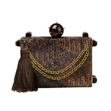 Tonya Hawkes Venezia Clutch - Vermillion