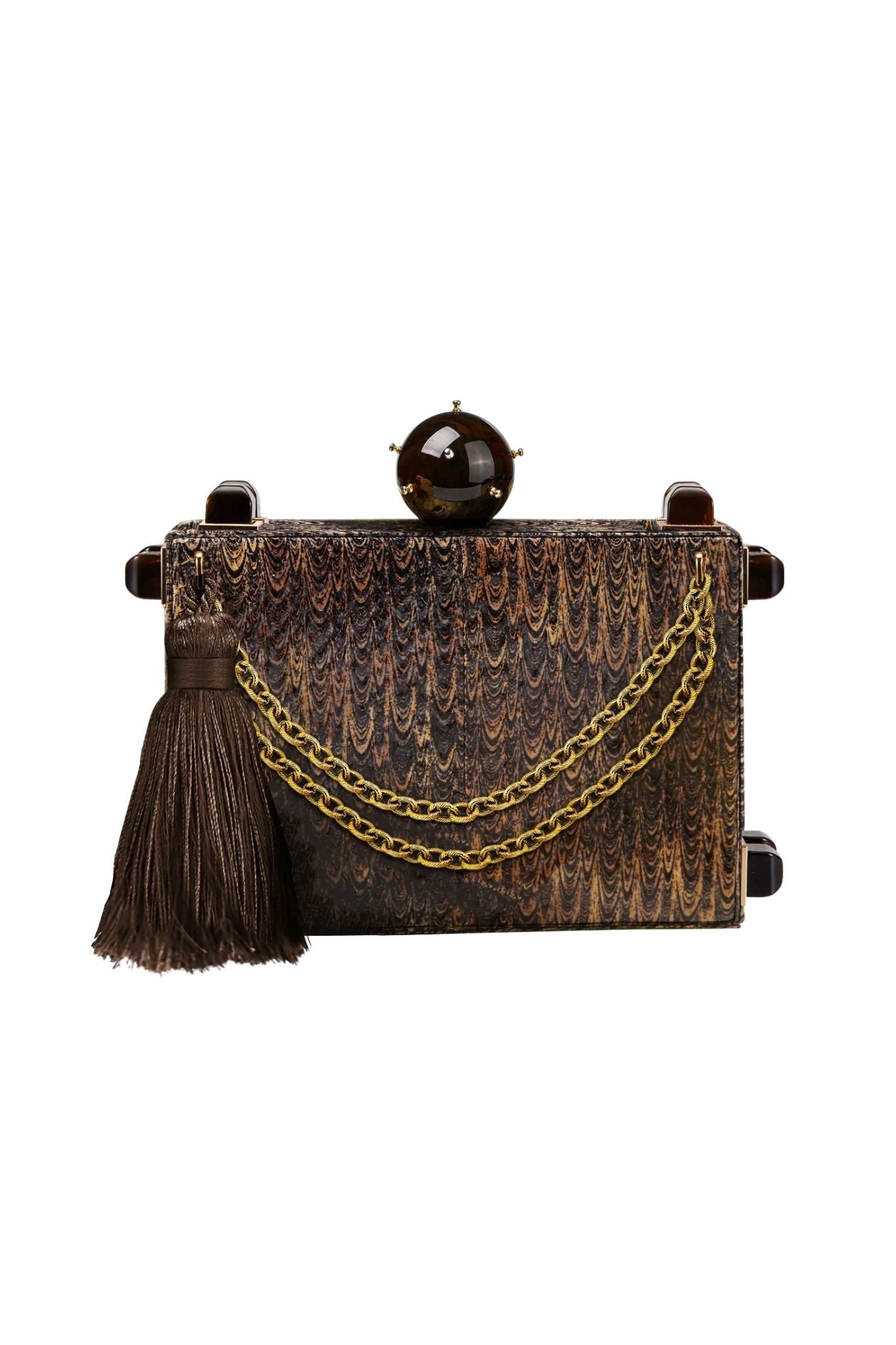 Tonya Hawkes Venezia Clutch - Vermillion