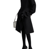 Toteme Asymmetrical Cashmere Knit - Vermillion