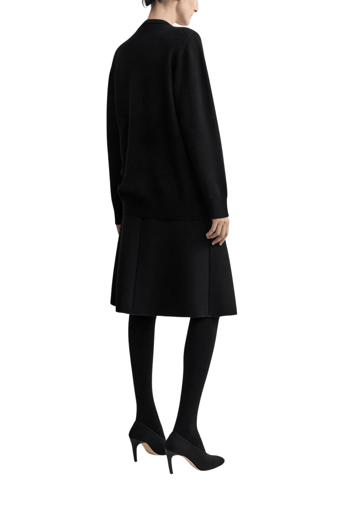 Toteme Asymmetrical Cashmere Knit - Vermillion