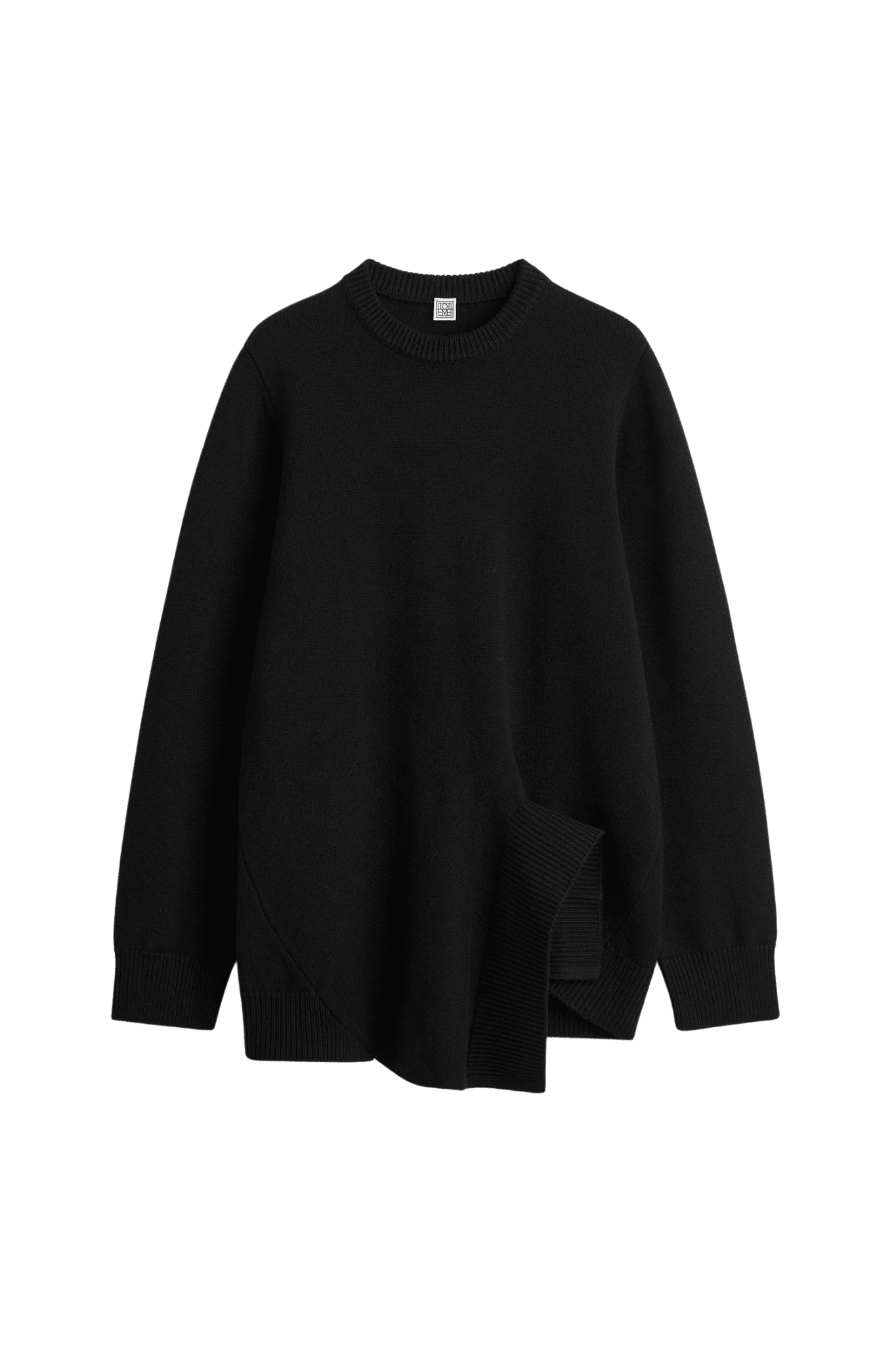 Toteme Asymmetrical Cashmere Knit - Vermillion