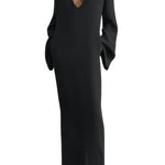 Toteme Bell Sleeve Dress - Vermillion