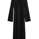 Toteme Bell Sleeve Dress - Vermillion