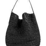 Toteme Belted Paper Raffia Tote - Vermillion