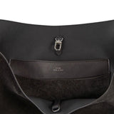 Toteme Belted Suede Tote - Vermillion