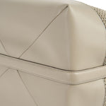 Toteme Belted Woven Leather Tote - Vermillion