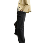 Toteme Bonded Leather Jacket - Vermillion